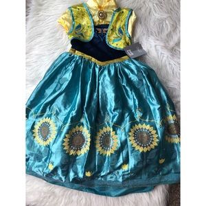 Disney Store Frozen Fever Anna Dress- 7/8